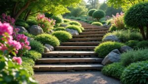 découvrez comment concevoir un escalier de jardin parfaitement adapté à une pente raide pour allier sécurité, esthétique et fonctionnalité dans votre espace extérieur.