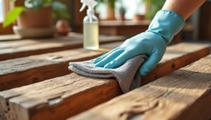 découvrez des méthodes efficaces et sécurisées pour nettoyer vos poutres en bois tout en préservant leur beauté et leur intégrité.