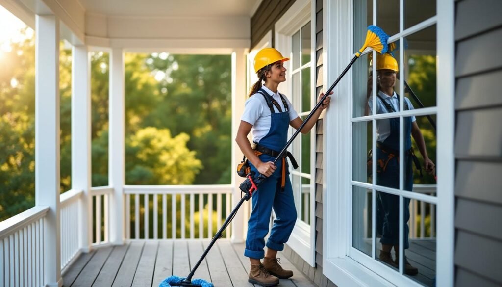 découvrez des méthodes sûres et efficaces pour nettoyer les vitres d'une véranda en hauteur sans prendre de risques. conseils pratiques et astuces pour un nettoyage impeccable.
