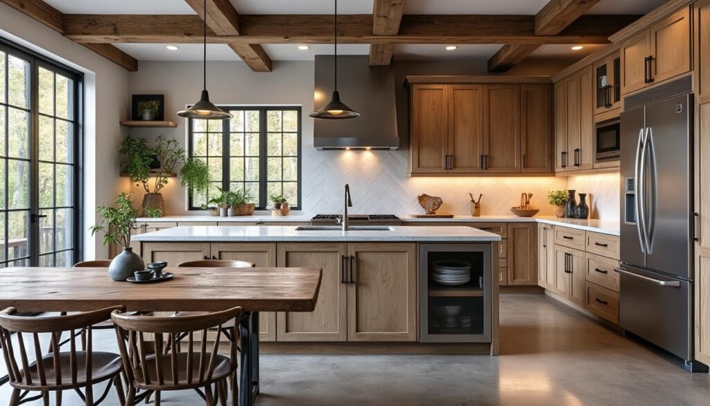 découvrez comment rénover une cuisine rustique en combinant charme traditionnel et touches modernes pour créer un espace convivial et élégant.