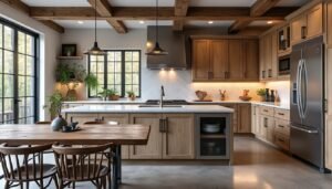 découvrez comment rénover une cuisine rustique en combinant charme traditionnel et touches modernes pour créer un espace convivial et élégant.