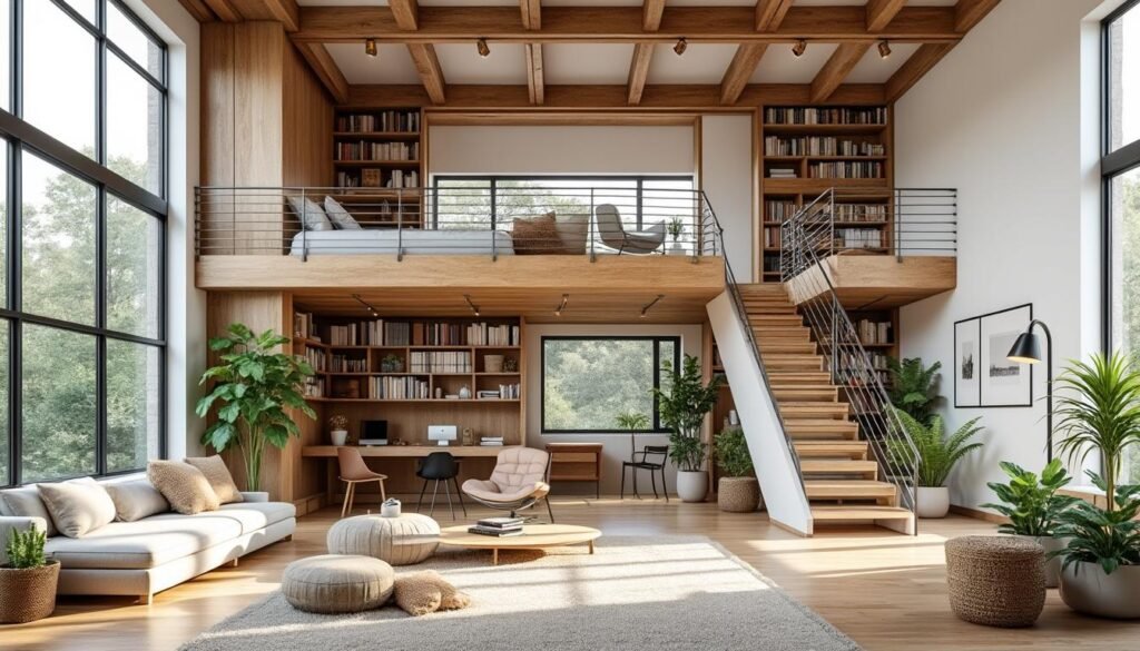 découvrez nos astuces pour optimiser l'espace de votre maison grâce à une hauteur sous plafond adaptée, alliant confort et design.