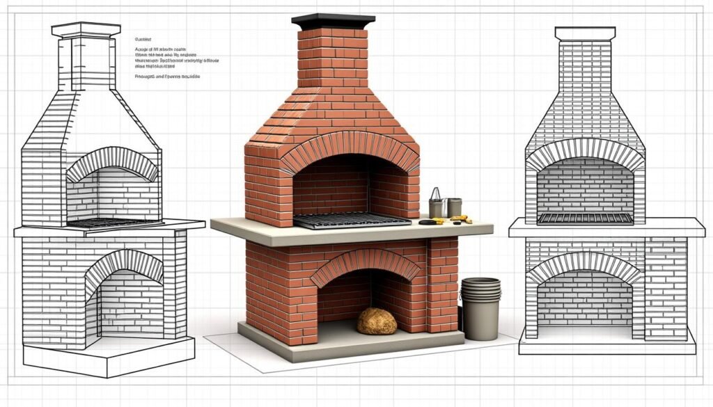 découvrez un plan détaillé et facile pour construire un barbecue en briques avec cheminée, alliant robustesse et design pour vos moments conviviaux en plein air.